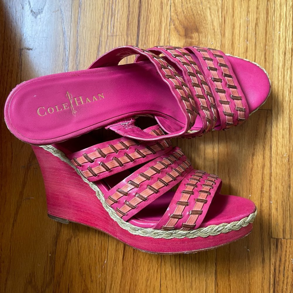 Cole Haan Pink Wedges